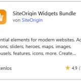 WordPress | Widgets | SiteOrigin Widgets Bundle